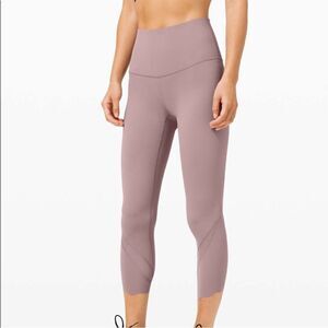 Lululemon Wunder Under Crop High-Rise Roll Down Scallop Full -On Luxtreme 23”